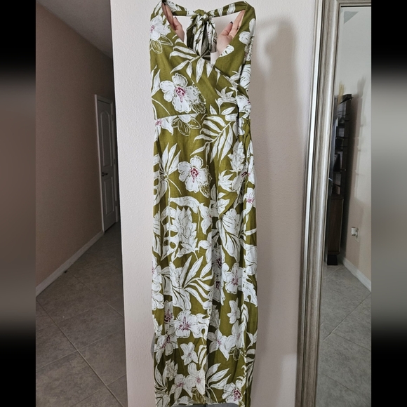Floral Zara Green Maxi Dress - Picture 7 of 9